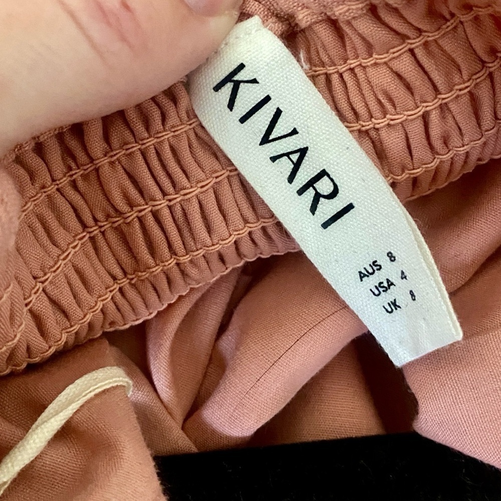 Intermix Kivari Cassidy Eyelet Halter Maxi Dress - Picture 6 of 8